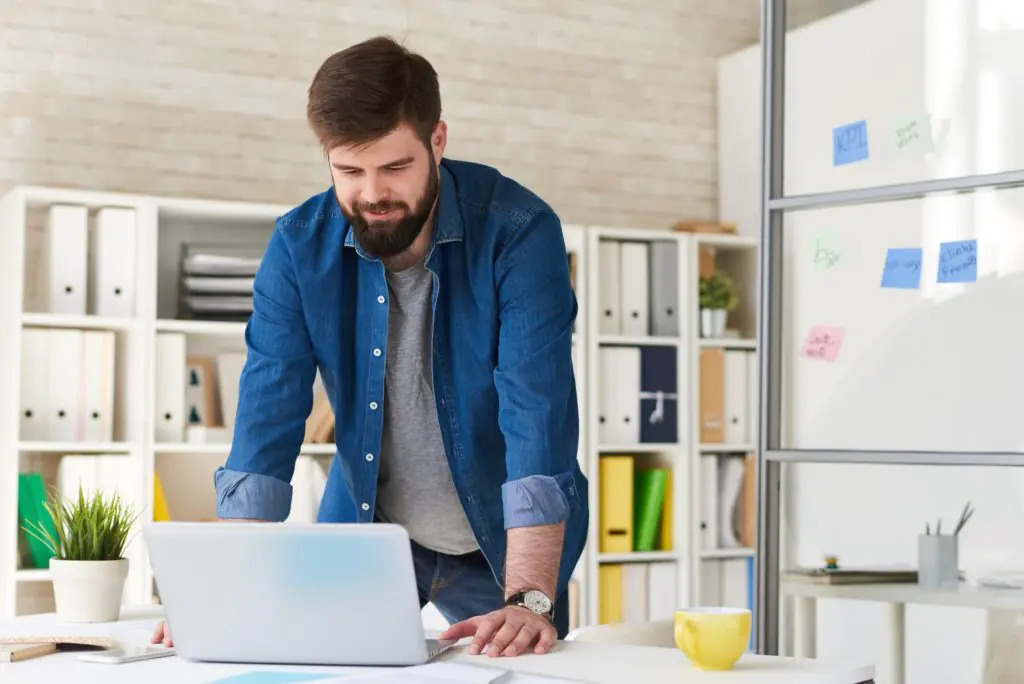 Modern Start Up Entrepreneur